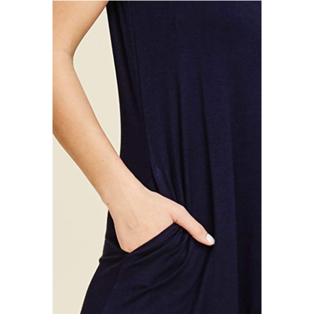 Women's Bottom Ruffle Dress - Picture 4 of 4